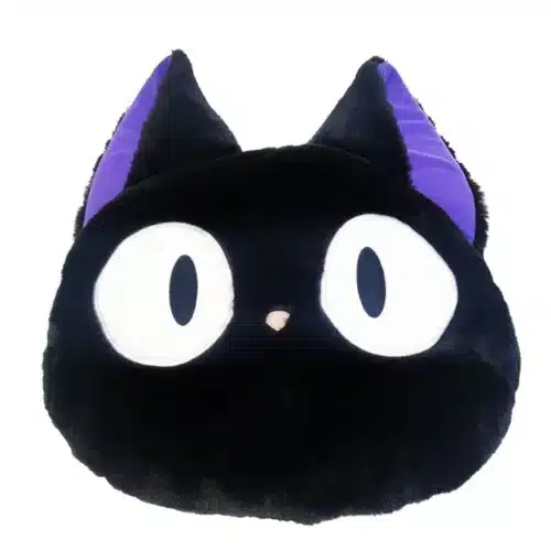 Coussin Nakayoshi Jiji-Kiki la petite Sorcière 33x10x38cm