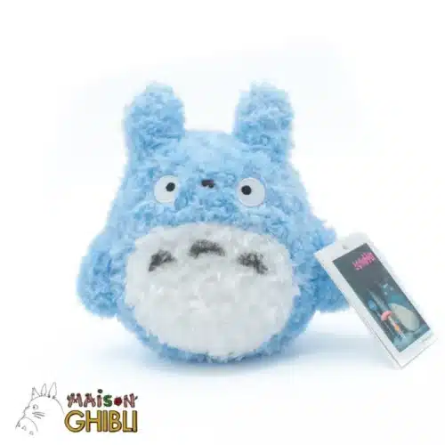 Totoro bleu Fluffy Medium S-Mon voisin Totoro 13x11x11cm