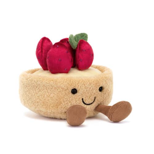 Amuseables Fleurette Tarte aux Fraises 11x10cm