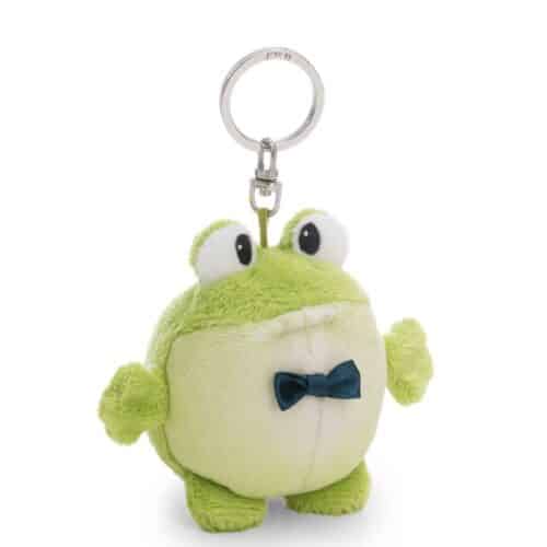 Porte-clés grenouille verte Frowin 7x9x6cm