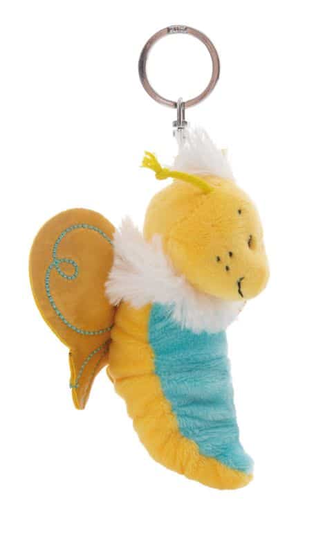 Porte-clés Flibbies Papillon jaune 10x9x5cm – Image 2