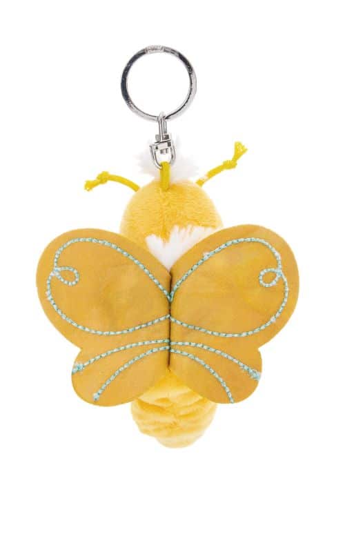 Porte-clés Flibbies Papillon jaune 10x9x5cm – Image 3
