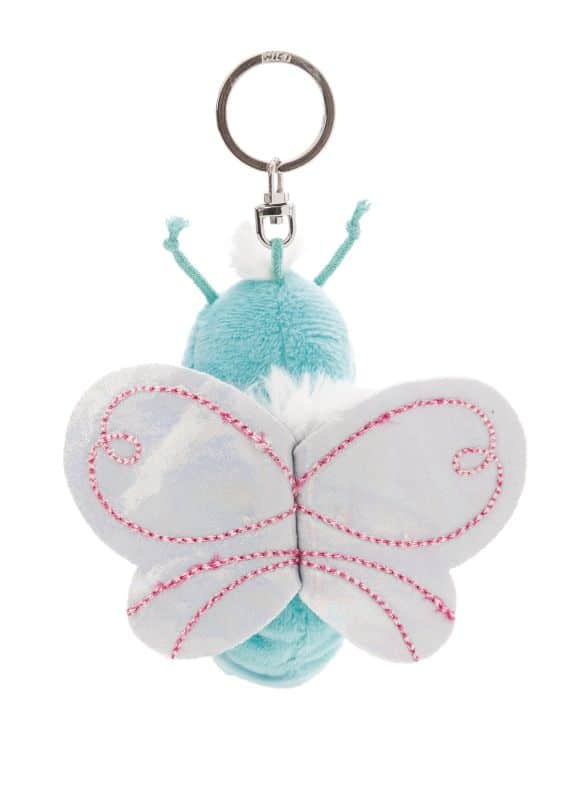 Porte-clés Flibbies Papillon bleu 10x9x5cm – Image 3