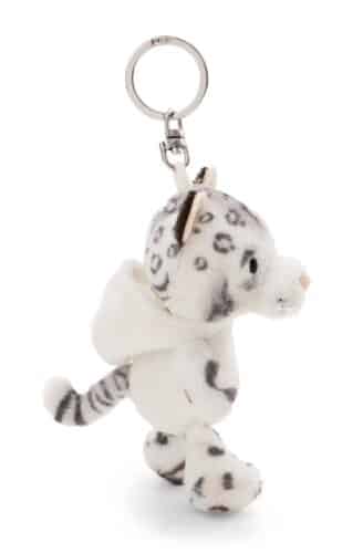 Porte-clés Léopard des neiges Eleni Snowbell 10x5x6cm