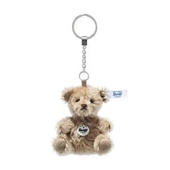 Pendentif Ours Teddy miniature mohair cannelle 8 cm