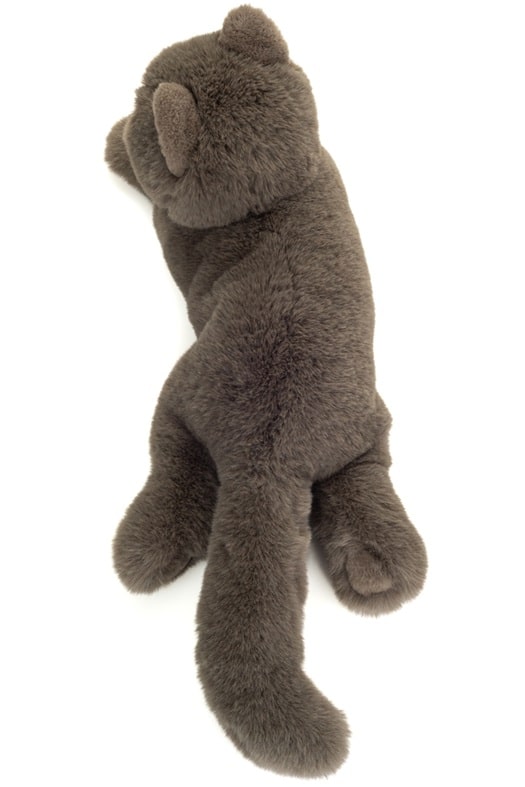 Chat Chartreux gris allongé 36cm – Image 2