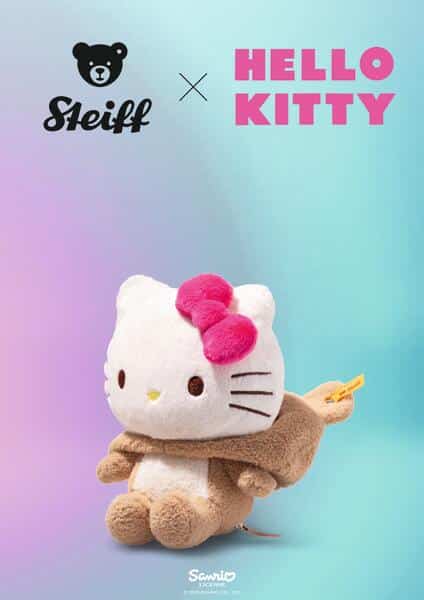 Hello Kitty dans costume de Teddy 20cm – Image 8