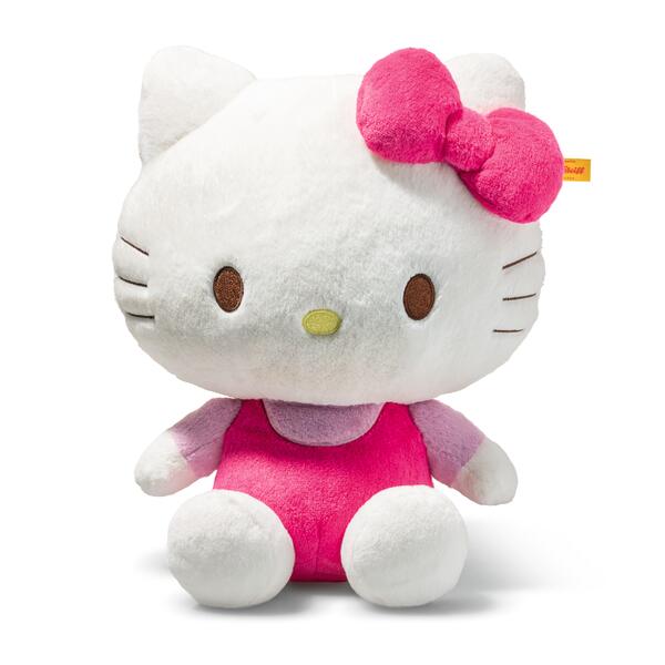 Hello Kitty blanc/rose 30cm