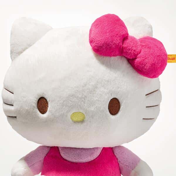 Hello Kitty blanc/rose 30cm – Image 4