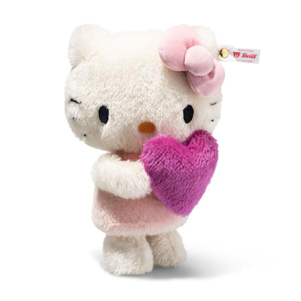 Hello Kitty mohair blanc 22cm