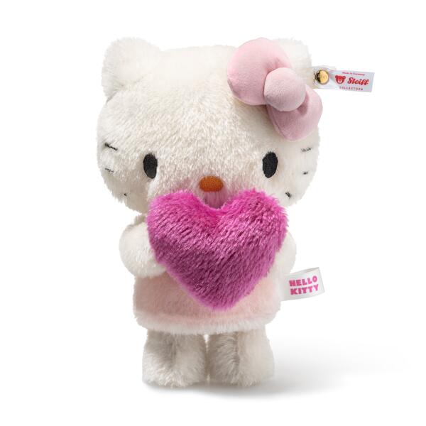 Hello Kitty mohair blanc 22cm – Image 2