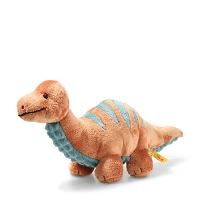 Brontosaure Bronko orange/bleu Soft Cudly Friends 28cm