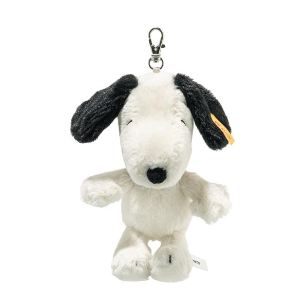 Porte-clés chien Snoopy blanc 15cm