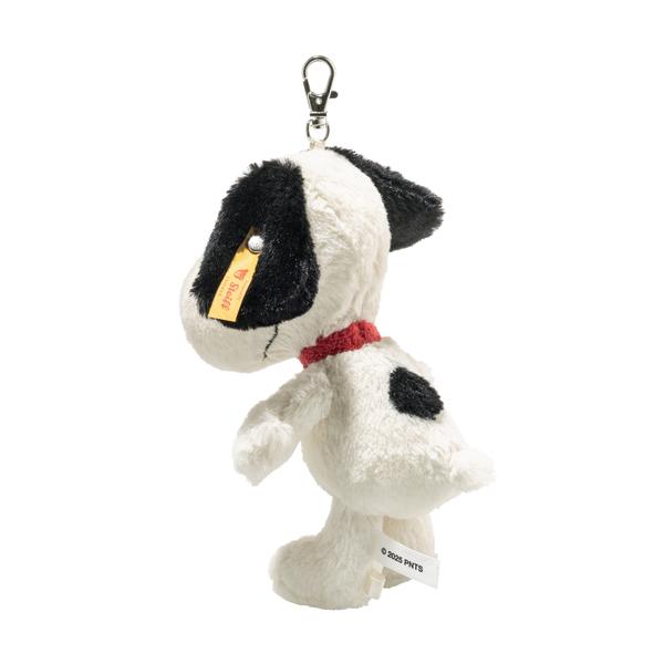 Porte-clés chien Snoopy blanc 15cm – Image 3