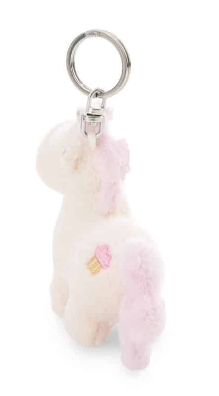 Porte-clés Licorne rose crémeux 10cm – Image 3