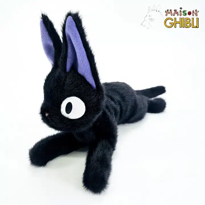 Funwari Jiji allongé-Kiki la petite Sorcière 43x38x24cm – Image 2