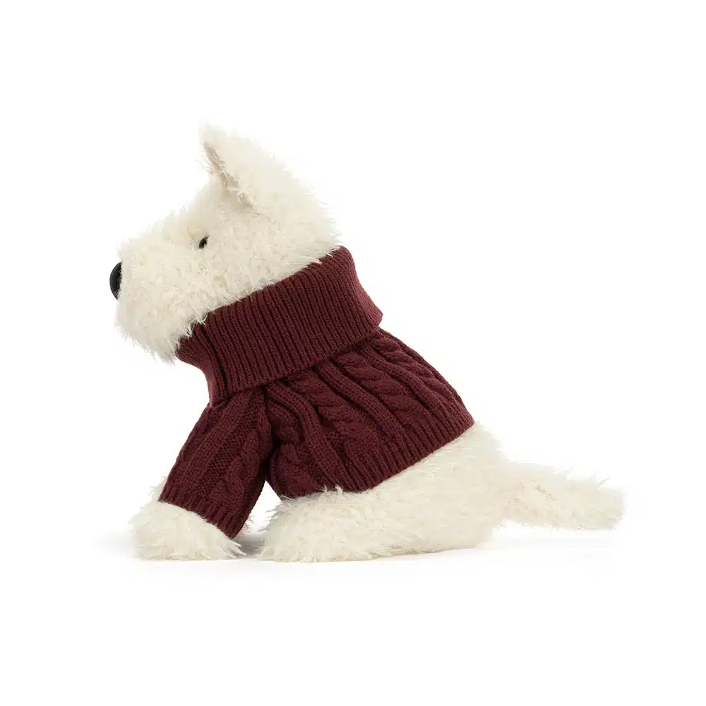 Munro Scottie Dog Winter Jumper Outfit 25x15x14cm – Image 3