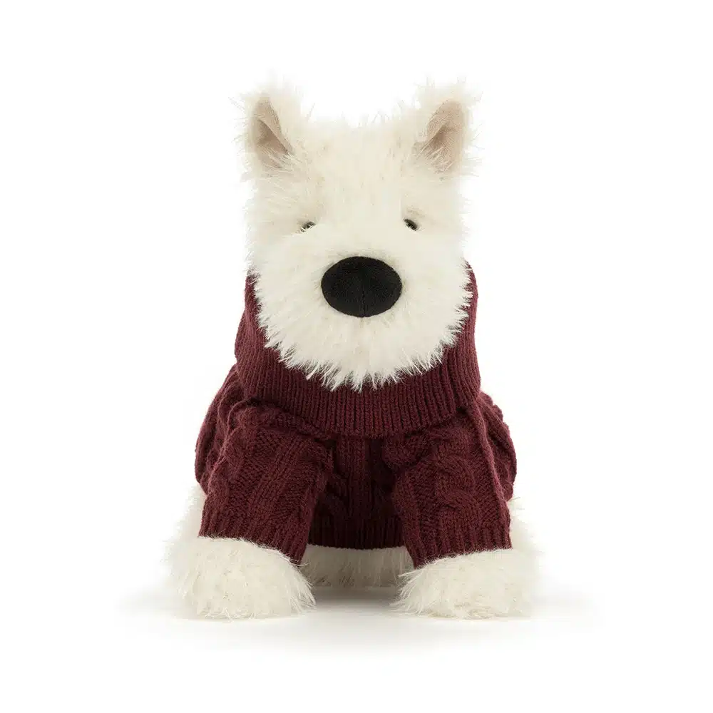 Munro Scottie Dog Winter Jumper Outfit 25x15x14cm – Image 5