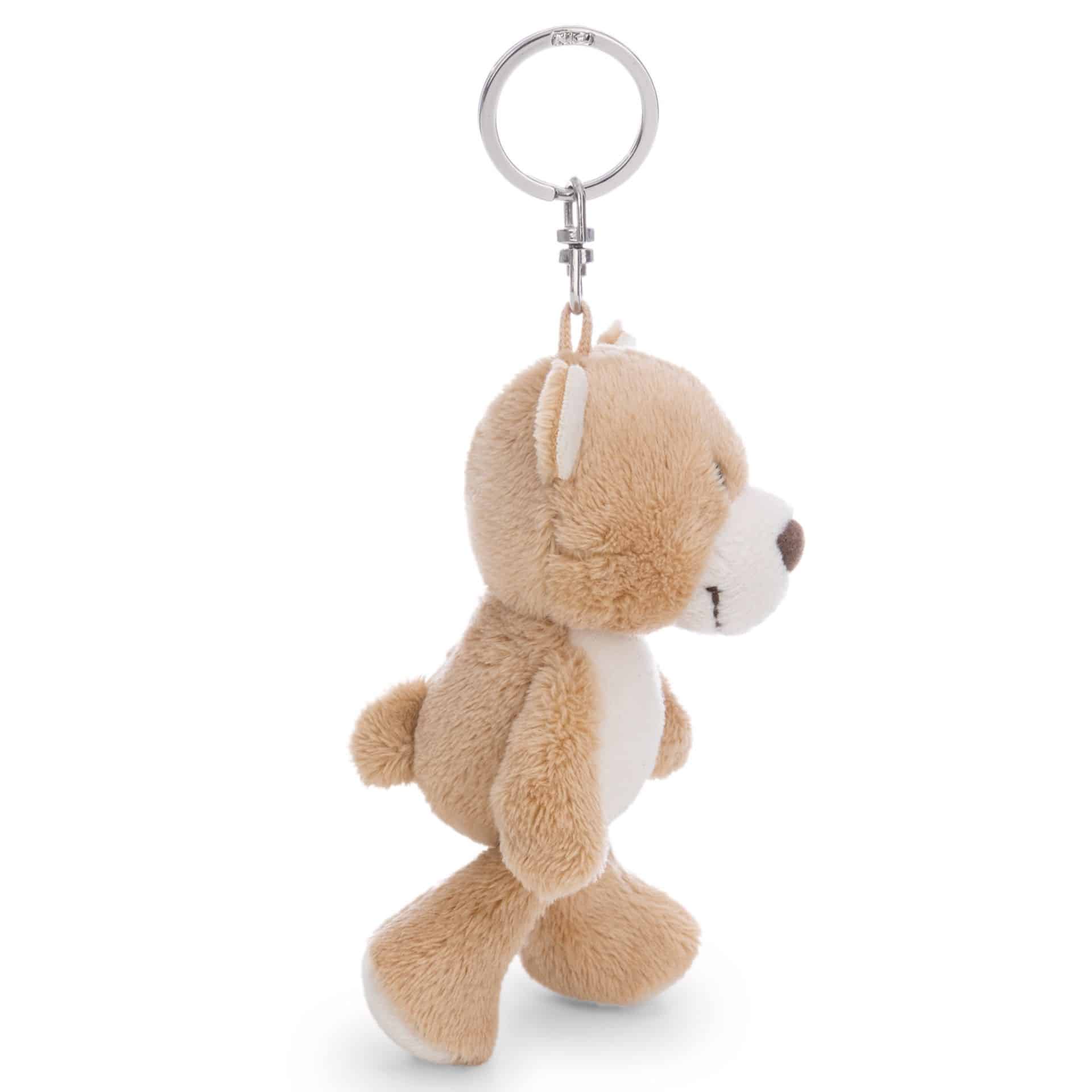 Porte-clés Ours Finni caramel 10x6x5cm – Image 2