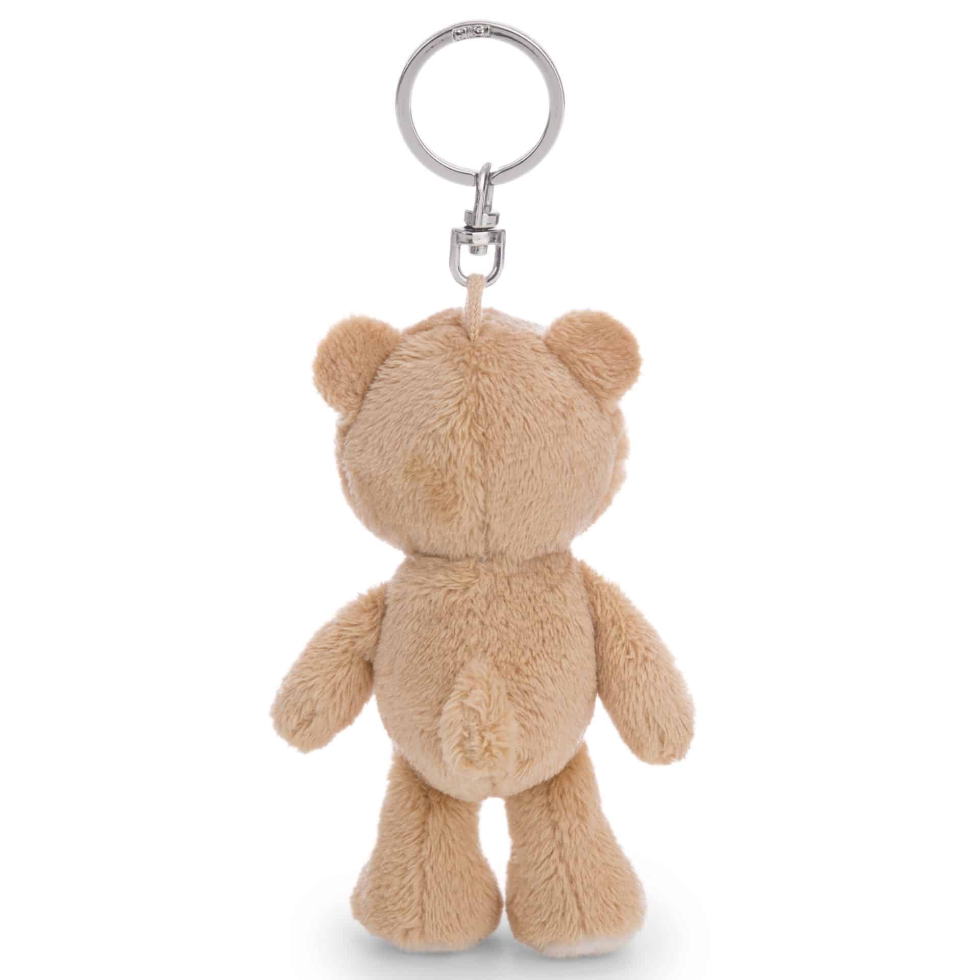 Porte-clés Ours Finni caramel 10x6x5cm – Image 3