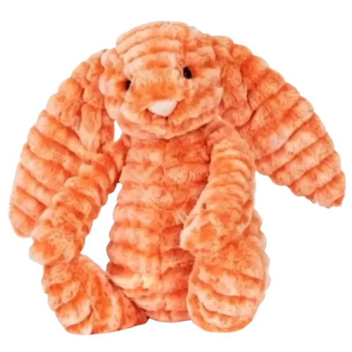 Bashful Fizzleskip Bunny original orange 31x12x9cm