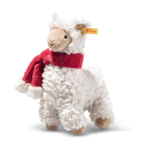 Lama Léandro avec écharpe SCF 19cm
