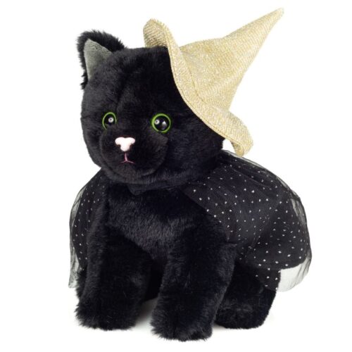 Chat noir d&rsquo;Halloween 20cm