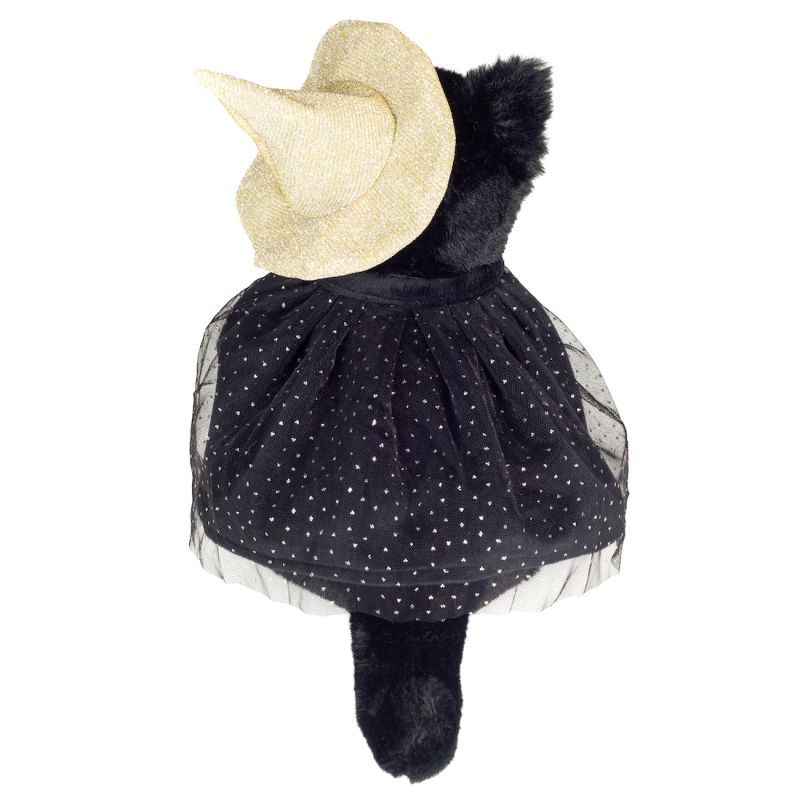 Chat noir d'Halloween 20cm – Image 2
