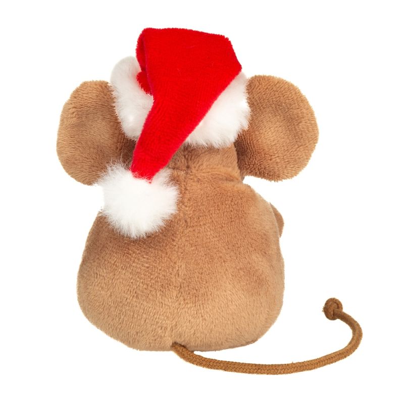 Souris de Noël avec bonhomme pain d'épices 11cm – Image 3
