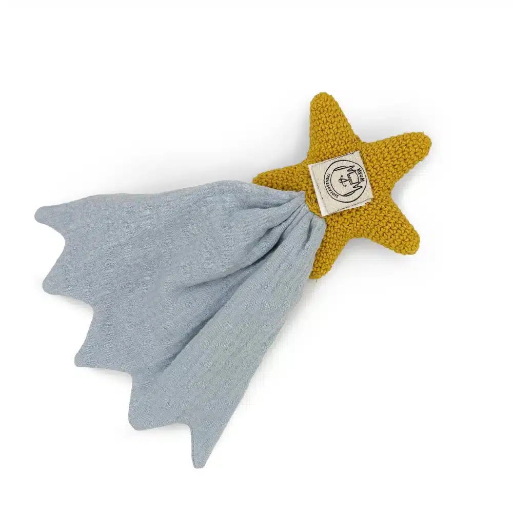 Doudou Etoile Filante bio 14x8x4cm – Image 2