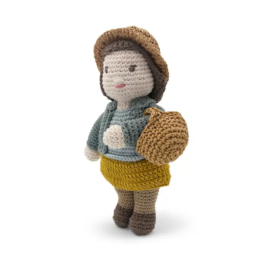 Poupée Jeanne Dujardin bio 25x15x9cm – Image 2