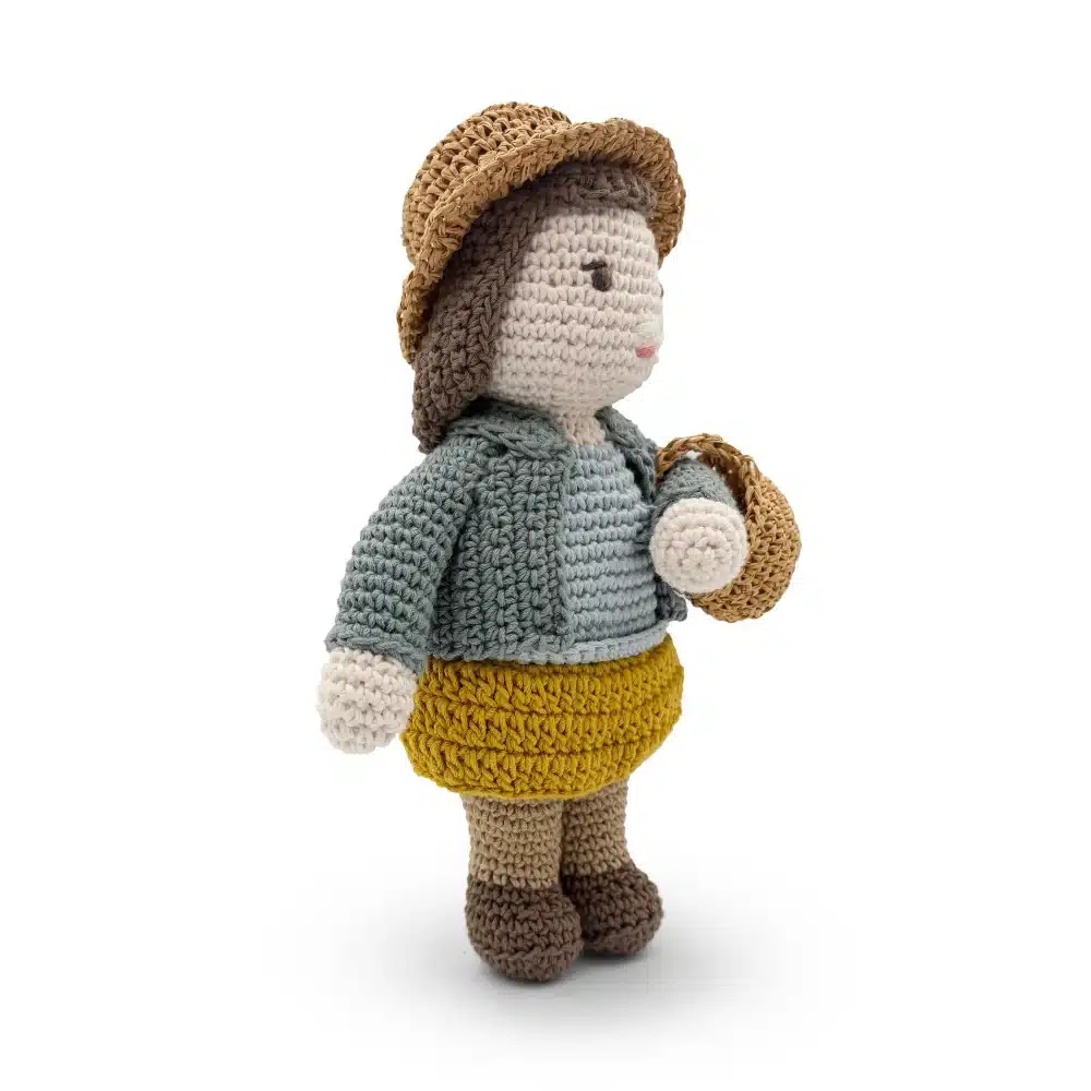 Poupée Jeanne Dujardin bio 25x15x9cm – Image 3