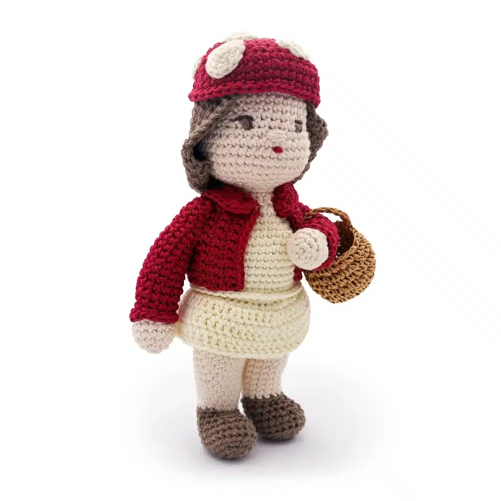 Poupée Amélie Dubois bio 25x15x9cm – Image 2