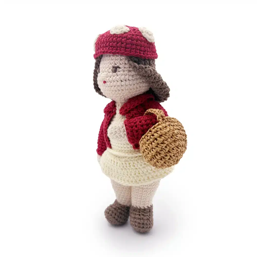 Poupée Amélie Dubois bio 25x15x9cm – Image 3