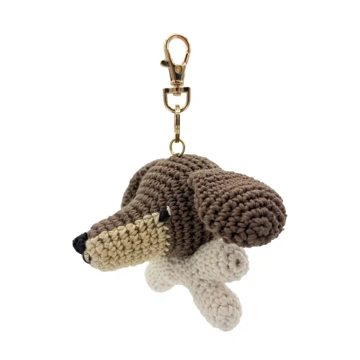 Porte-clés tête Teckel bio 15x13x10cm – Image 2