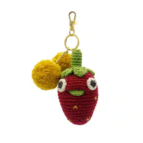 Porte-clés Fraise bio 17x12x7cm
