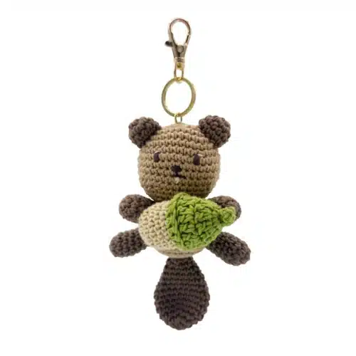 Porte-clés Castor bio 20x10x7cm