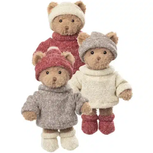 Ours Frère Robby pull beige 25cm