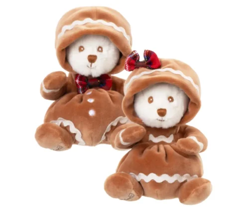 Ours Ziggy Gingerbread noeud 15cm