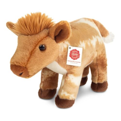 Vache tachetée debout 22cm