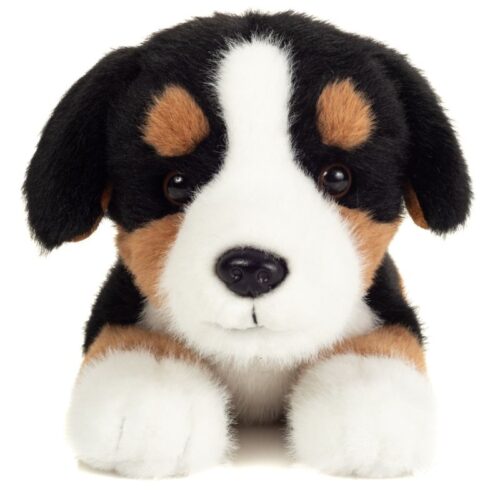 Chien Bouvier Bernois allongé 32cm