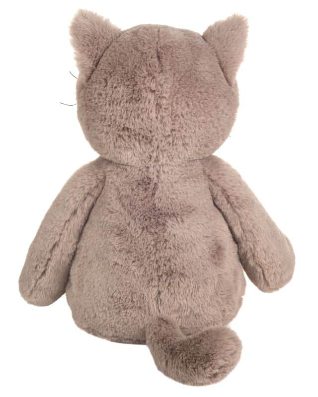 Chat souple gris Milly 35cm – Image 2