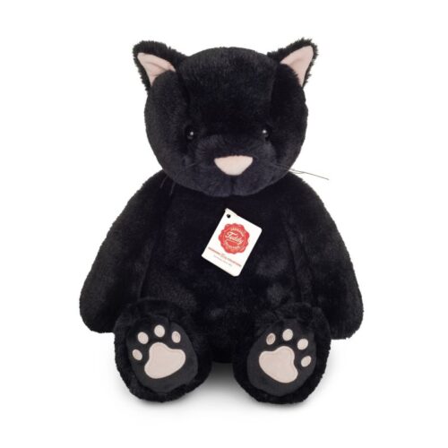 Chat souple noir Tilly 35cm