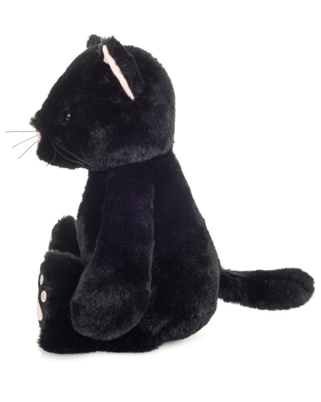Chat souple noir Tilly 35cm – Image 3