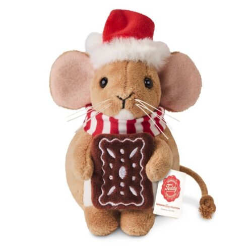 Souris de Noël avec Pain d&rsquo;Epices 11cm
