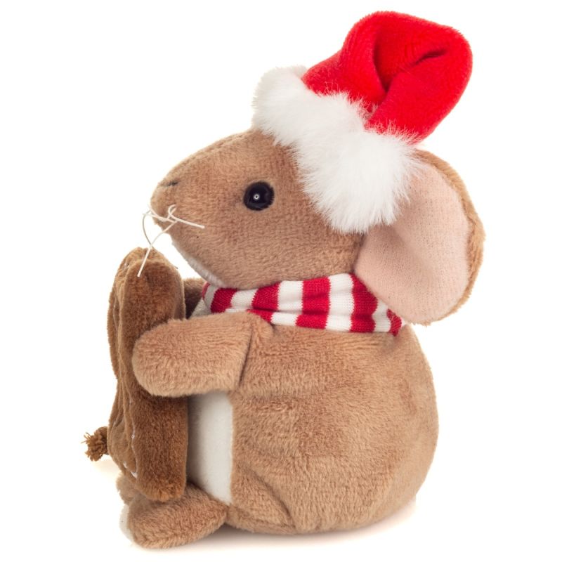 Souris de Noël avec Pain d'Epices 11cm – Image 2