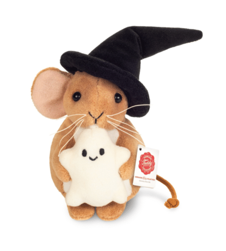 Souris de Halloween avec Fantôme 11cm