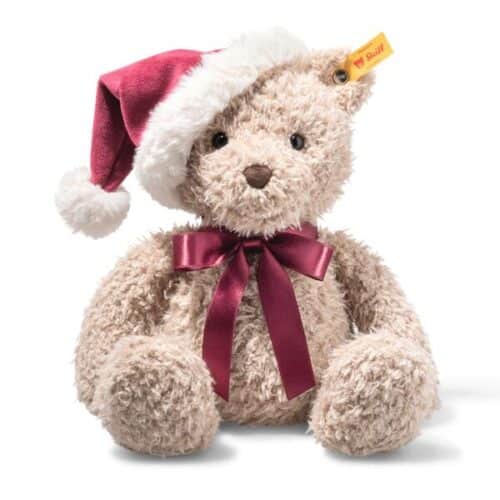 Ours Teddy Jimmy beige Noël SCF 30cm