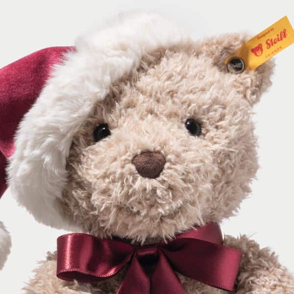 Ours Teddy Jimmy beige Noël SCF 30cm – Image 4