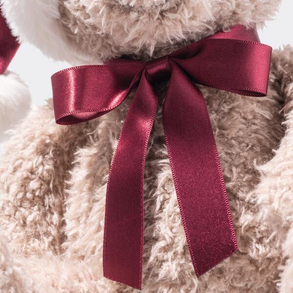 Ours Teddy Jimmy beige Noël SCF 30cm – Image 5